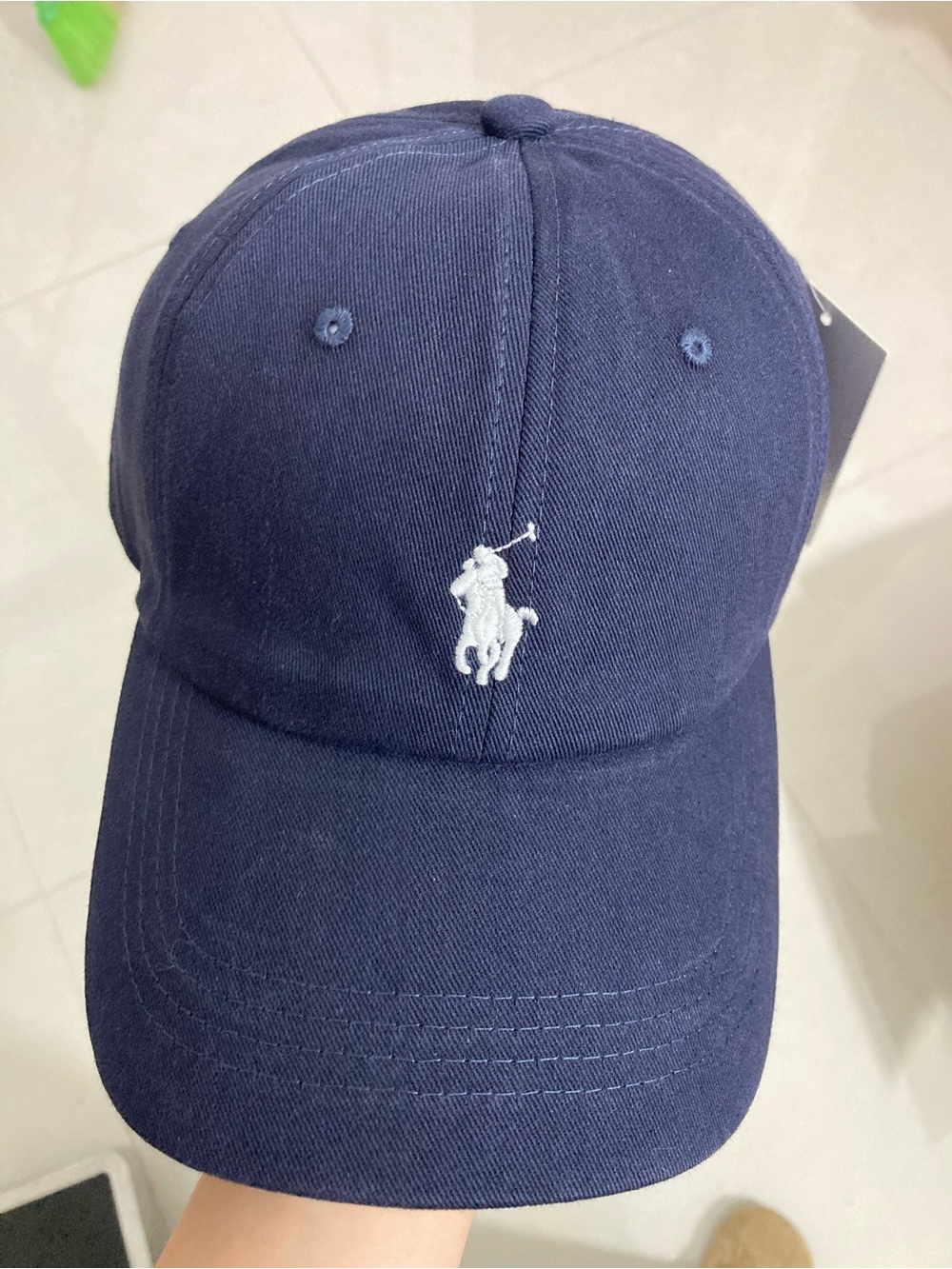 Authentic Ralph Lauren Navy Blue Polo Pony Baseball Cap